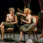 Carolina Solas, Rosa Manteiga, María Vázquez y Marta Belenguer -y Jorge Muñoz- representarán ‘Femenino singular’ mañana en Cultural Cordón.-