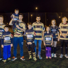 Ricardo Visiers (DHB), Diego Zamora (sub 16), Alejandro Sicilia (sub 18), Álex Mártínez (sub 6), Lucas Martín (sub 10), Nor Ezzaidani (Regional), Ixeya Moreno (sub 8), Andrea Barroso (femenino), Águeda Olalla (sub 14)  y Javier Sáiz (Veteranos) representa-SANTI OTERO