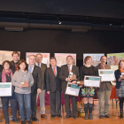 Los premios se entregaron en marzo en Villadiego, localidad premiada junto a la también burgalesa Ábrego.-ECB