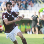 Fer Ruiz jugó en El Plantío contra el Burgos CF.-ISRAEL L. MURILLO