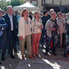 La presidenta de la Diputación de Palencia, María Ángeles Armisén, inauguró la Fiesta de la Cebolla Horcal.-ICAL