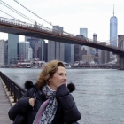 Julia Navarro en Nueva York.-EFE / JUAN FERNÁNDEZ