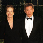 Una imagen de Harrison Ford  y Melissa Mathison, de noviembre del 2000, cuatro años antes de divorciarse.-RICK WILKING / REUTERS