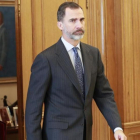 El rey Felipe VI, en el Palacio de la Zarzuela.-EFE / ZIPI