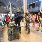 El cosplay (disfrazarse de personajes de cómic o de videojuegos) fue una de las actividades.-ISRAEL L. MURILLO