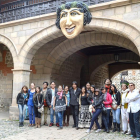 Profesores de la Universidad y miembros de la cooperativa de emprendedores de Bolivia.-ECB