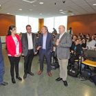 René Payo, Cristina Pérez Villegas, Luis MiguelTorres, José María Chomón yRicardo García Ureta.-ISRAEL L. MURILLO