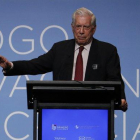 El escritor peruano y Nobel de literatura, Mario Vargas Llosa.-EFE