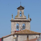 Un detalle de la iglesia parroquial de Villagonzalo Pedernales.-ECB