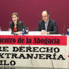 Victoria Ortega en la inauguración del Encuentro de la Abogacía-ECB