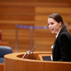 La parlamentaria salmantina María Montero. ICAL