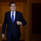 El presidente del Gobierno, Mariano Rajoy, este miércoles en Madrid.-JOSÉ LUIS ROCA
