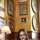 Judith Pérez muestra su primer álbum -con foto de portada de Daniel Jaén- en el Café España.-Raúl Ochoa