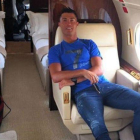 Cristiano Ronaldo en su avión, en una imagen de archivo.-TWITTER