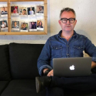 Mike Butcher, director del portal de noticias tecnológicas 'Techcrunch', en Barcelona.-ELISENDA PONS