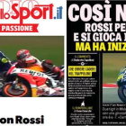 Detalle de la edición digital de 'Corriere dello Sport' y portada de 'La Gazetta'.-