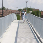 Imagen de la nueva pasarela ya en servicio.-RAÚL G. OCHOA