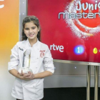 Paula, la niña de Mataró de 10 años que se ha alzado con la victoria en 'Masterchef junior 4'.-TVE