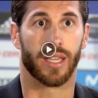 Sergio Ramos y Gerard Piqué tuvieron anoche un nuevo cruce de declaraciones a cuenta de la expulsión.-ATLAS