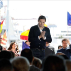 El presidente de Ciudadanos, Albert Rivera, en un acto de su partido este sábado.-EFE