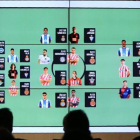 Los jugadores convocados, en sus posiciones.-FCF