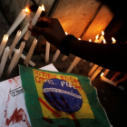 Protestas en Brasil por la muerte de Evaldo Rosa.-REUTERS