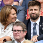 Gerard Piqué, en el royal box de Wimbledon el pasado mes de julio.-KARWAI TANG