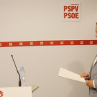 El portavoz parlamentario del PSOE, José Luis Ábalos, el pasado viernes en Valencia.-EFE / KAI FORSTERLING