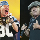 Confirmado, Axl Rose será el nuevo vocalista de AC/DC en la próxima gira europea.-AFP
