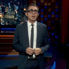 Berto Romero, durante su monólogo en el programa Late Motiv.-EL PERIÓDICO