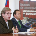 Luis Sarabia y Miguel Ángel Iglesias, director y secretario de la escuela.-R.G.O.