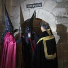 En el Arco de Santa María se cumplió con la tradición de liberar al reo.-RAÚL OCHOA