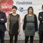 (De izq. a dch), los cuatro seleccionados: Jorge Bermejo, Florencia Liubich, Patricia Hermosilla y Eduardo Cerdá.-SANTI OTERO