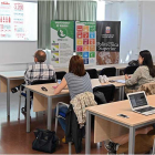 El director de Relaciones Institucionales de Mahou San Miguel, Alberto Javier Velasco, durante la conferencia.-ICAL