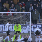 Imagen del partido que enfrentó al Burgos CF con el Tudelano.-RAÚL G. OCHOA