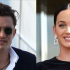 Katy Perry y Orlando Bloom.-