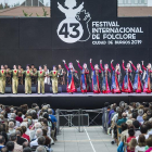 El grupo de Armenia sobre el escenario durante la actuación.-ISRAEL L. MURILLO