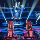 Audiciones a ciegas del concurso de Tele 5 'La voz'.-Foto: MEDIASET