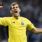 Iker Casillas, actual guardameta del Oporto.-