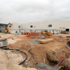 Estado de las obras en las instalaciones de Campofrío en el Polígono de Gamonal.-ISRAEL L. MURILLO