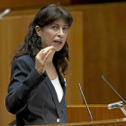Invervención de la portavoz socialista en las Cortes, Ana Redondo-J.M.Lostau