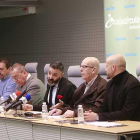 Imagen de la presentación, ayer en Fundación Cajacírculo.-RAÚL G. OCHOA