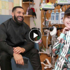 El rapero Drake visita por sorpresa a una niña hospitalizada en Chicago que soñaba con conocerle. /-REUTERS / REDES SOCIALES (VÍDEO: ATLAS)