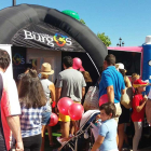 Burgos Alimenta está presente en las salidas y llegadas del rondo ciclista.-ECB