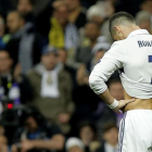 Ronaldo se lamenta de una ocasión fallada ante el Dortmund.-JOSÉ LUIS ROCA