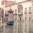 La Casa del Cordón tras las inundaciones.-ECB