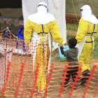 Ébola en el Congo.-AFP
