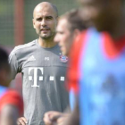 Pep Guardiola, en un entrenamiento del Bayern en Múnich.-Foto:   AFP / CHRISTOF STACHE