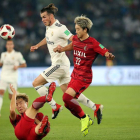 Bale, goleador del Madrid ante el Kashima.-EPA