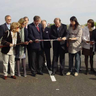 Inauguración de la primera parte de la ronda en 2010 a la que asistió Juan Vicente Herrera.-L.V.